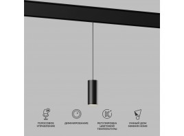Подвесной трековый светодиодный светильник Elektrostandard (Умный дом) Slim Magnetic Dim Amend 85072/01 черный a063533