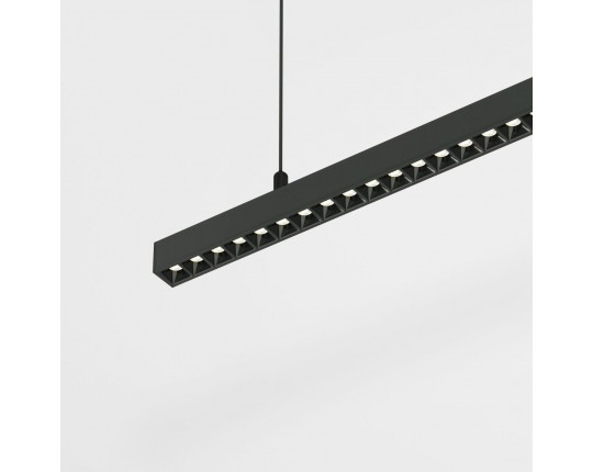 Подвесной трековый светодиодный светильник Elektrostandard Slim Magnetic Vilo 85107/01 36W 4000K черный a064805