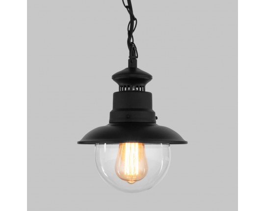 Уличный подвесной cветильник Elektrostandard Talli H GL 3002H черный a038483