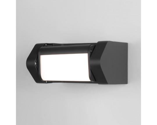 Уличный настенный светодиодный светильник Elektrostandard Dors 35163/D черный a062882