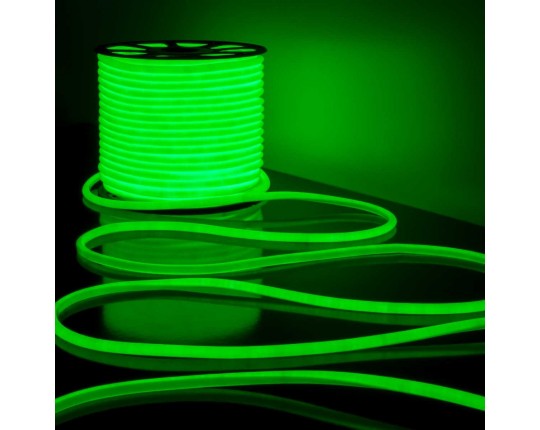 Гибкий неон Elektrostandard 9,6W/m 144LED/m 2835SMD зеленый 50M a043548