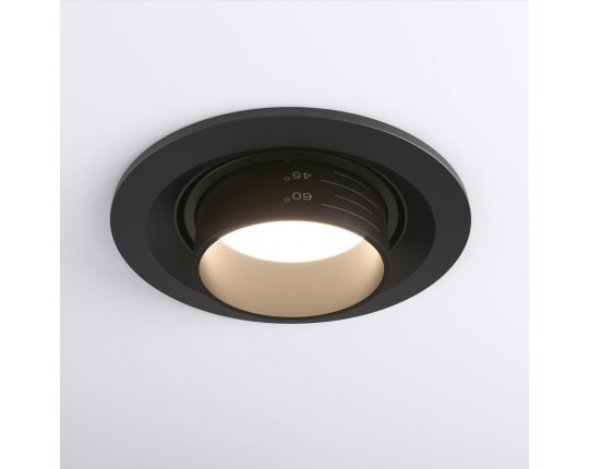 Встраиваемый светодиодный светильник Elektrostandard 9920 LED 15W 4200K черный a052478