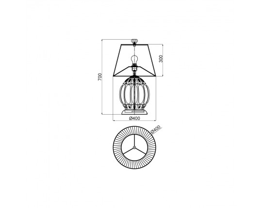 Настольная лампа Vele Luce Helen VL4263N21