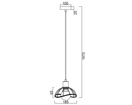 Подвесной светильник Vele Luce Formula VL6482P01