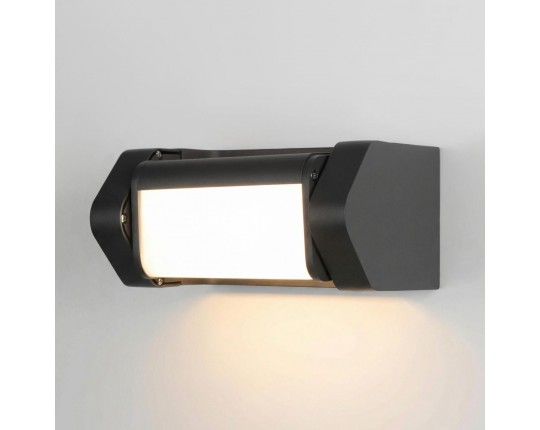 Уличный настенный светодиодный светильник Elektrostandard Dors D LED (35163/D) 3000K черный a072077