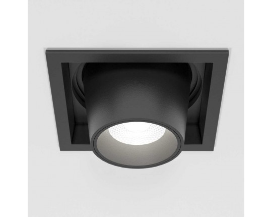 Встраиваемый светодиодный светильник Elektrostandard Conner 25087/LED 8W 4000K черный a063994