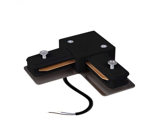 Коннектор угловой с вводом питания для однофазного шинопровода Elektrostandard Basic System a071303