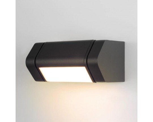 Уличный настенный светодиодный светильник Elektrostandard Dors D LED (35163/D) 3000K черный a072077