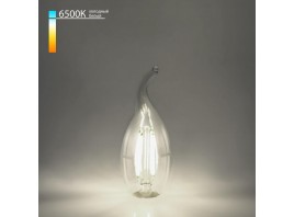 Лампа светодиодная филаментная Elektrostandard E14 9W 6500K прозрачная a056252