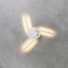 Уличный настенный светодиодный светильник Elektrostandard 1665 Techno LED Lever белый a040501