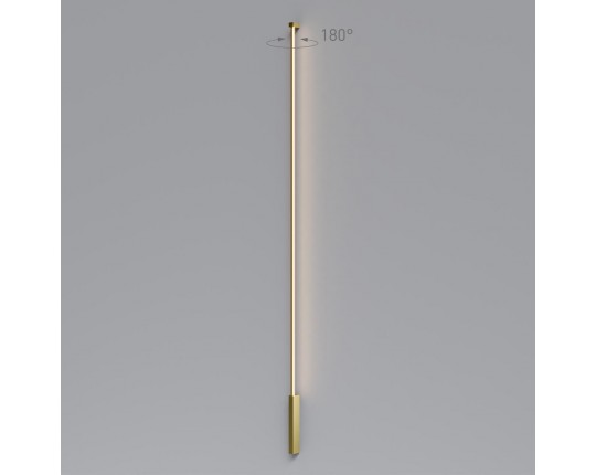 Настенный светодиодный светильник Elektrostandard Alto LED латунь 3000K 40134/LED a069823