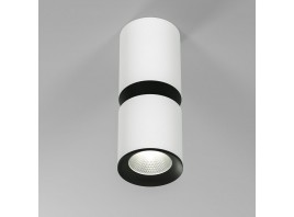 Потолочный светодиодный светильник Elektrostandard Kayo 25048/LED 12W 4000К белый/чёрный a064728