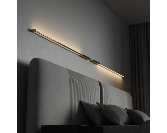 Настенный светодиодный светильник Elektrostandard Alto LED латунь 3000K 40133/LED a069821