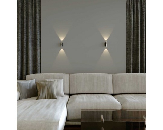 Настенный светодиодный светильник Elektrostandard Steel 40109/LED чёрный/сталь a055629