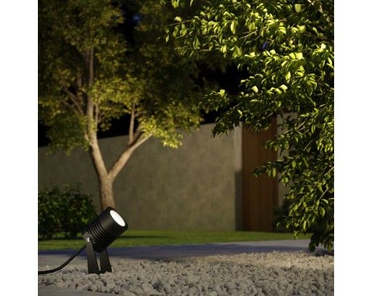 Уличный светодиодный светильник Elektrostandard Landscape 043 FL LED черный a059011