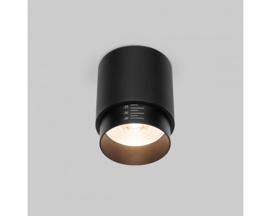 Накладной светодиодный светильник Elektrostandard Cors 25032/LED черный a062384