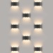 Уличный настенный светодиодный светильник Elektrostandard 1551 Techno Led черный a049671