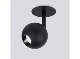 Встраиваемый светодиодный спот Elektrostandard Ball 9925 LED 8W 4200K черный a053735