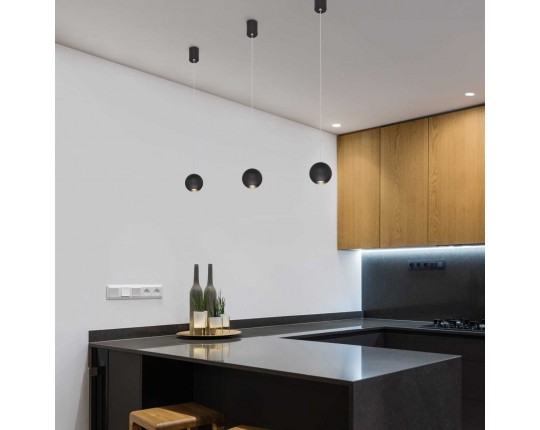 Подвесной светодиодный светильник Elektrostandard Giro 50215/1 Led черный a055672