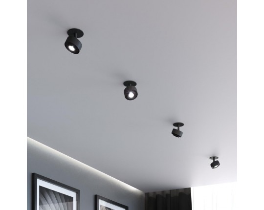 Встраиваемый светодиодный светильник Elektrostandard Only 25089/LED 6W 4000K черный a064253