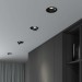 Встраиваемый светодиодный светильник Elektrostandard Slide 25083/LED 6W 4200K чёрный a062944