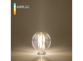 Лампа светодиодная филаментная Elektrostandard E27 6W 4200K прозрачная a055352
