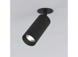Встраиваемый светодиодный спот Elektrostandard Diffe 25052/Led черный a058171