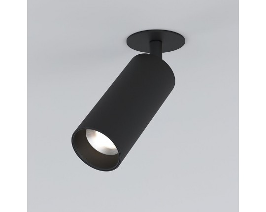 Встраиваемый светодиодный спот Elektrostandard Diffe 25052/Led черный a058171 Встраиваемый светодиодный спот Elektrostandard Diffe 25052/Led черный a058171