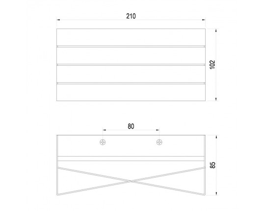 Подсветка Vele Luce Rialto VL8122W11