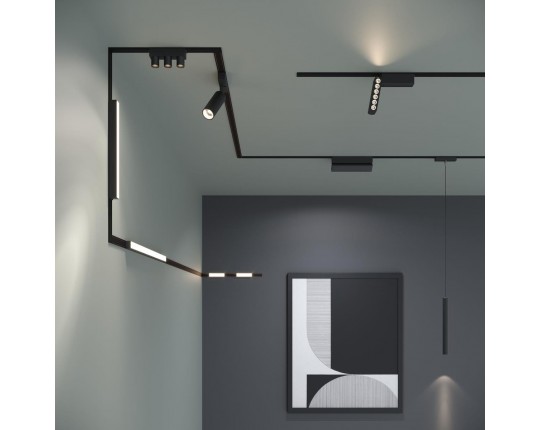 Трековый светодиодный светильник Elektrostandard Flat Magnetic Tillie 85094/01 черный a063711