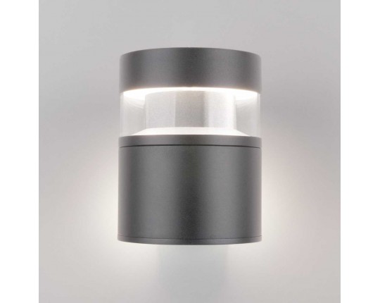 Уличный настенный светодиодный светильник Elektrostandard 1530 Techno Led серый a052247