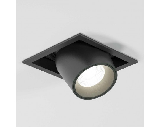 Встраиваемый светодиодный светильник Elektrostandard Conner 25087/LED 8W 4000K черный a063994