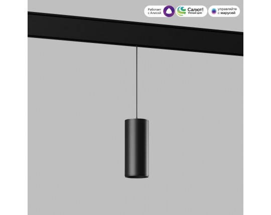 Подвесной трековый светодиодный светильник Elektrostandard (Умный дом) Slim Magnetic Dim Amend 85073/01 черный a063534