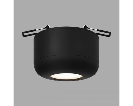 Встраиваемый светодиодный светильник Elektrostandard Onde 25088/LED 7W 4000K черный a064200