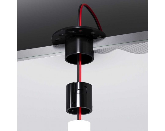Встраиваемое крепление для круглого гибкого неона Full light черный Elektrostandard a070755