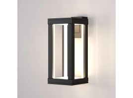 Уличный настенный светодиодный светильник Elektrostandard Frame 1527 Techno Led черный a051855