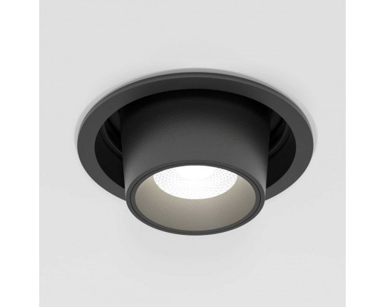 Встраиваемый светодиодный светильник Elektrostandard Conner 25086/LED 8W 4000K черный a063992