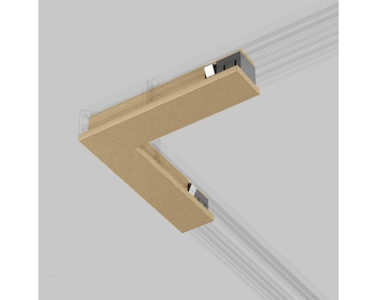 Коннектор L-образный Elektrostandard Brass Line 85006/00 a069642 Коннектор L-образный Elektrostandard Brass Line 85006/00 a069642