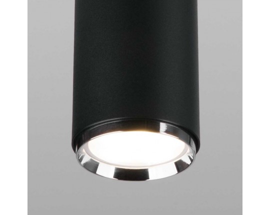 Трековый светильник Elektrostandard Svit GU10 черный/хром MRL 1013 a048166