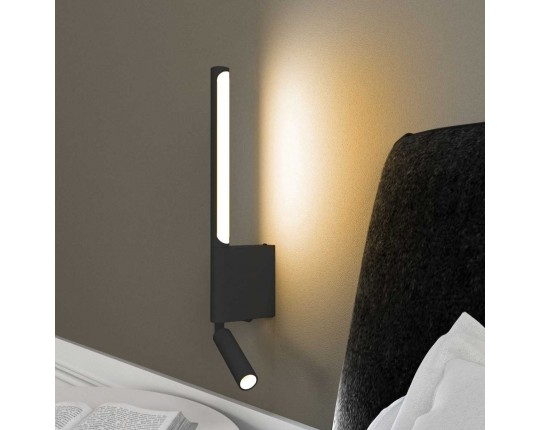 Настенный светодиодный светильник Elektrostandard Sarca LED черный 4000К 40111/LED a063692 Настенный светодиодный светильник Elektrostandard Sarca LED черный 4000К 40111/LED a063692