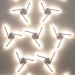 Уличный настенный светодиодный светильник Elektrostandard 1665 Techno LED Lever белый a040501