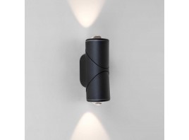 Уличный настенный светодиодный светильник Elektrostandard Gira 35127/D черный a056335