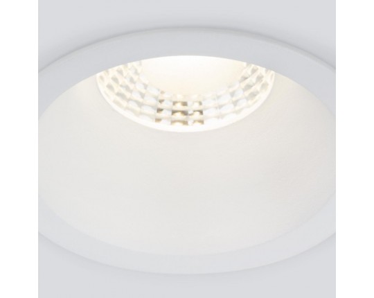 Встраиваемый светодиодный светильник Elektrostandard Lin 15266/LED 7W 3000K WH белый a063925