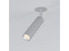 Встраиваемый светодиодный спот Elektrostandard Diffe 25040/Led серебряный a058227
