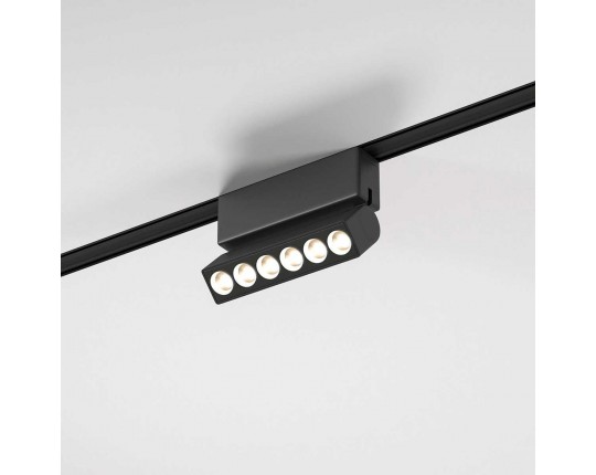 Трековый светодиодный светильник Elektrostandard Flat Magnetic Insight 85090/01 черный a063696