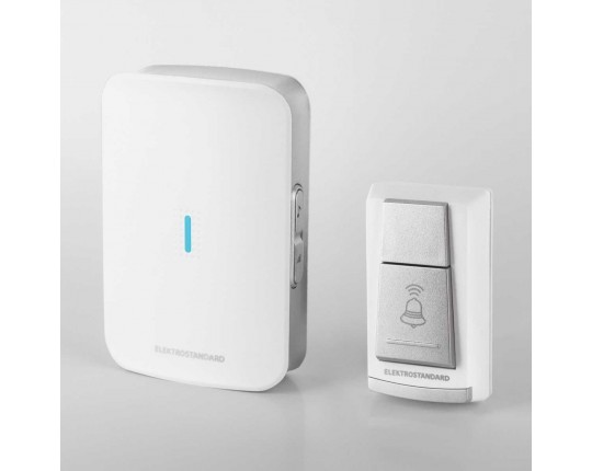 Звонок беспроводной Elektrostandard DBQ19M WL 36M IP44 белый a044637 Звонок беспроводной Elektrostandard DBQ19M WL 36M IP44 белый a044637