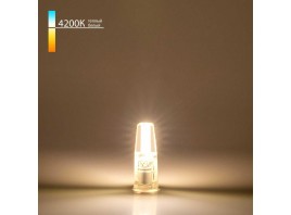Лампа светодиодная Elektrostandard G4 3W 4200K прозрачная a049615