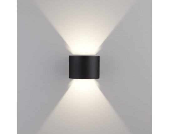 Уличный настенный светодиодный светильник Elektrostandard 1518 Techno LED Blade черный a038828
