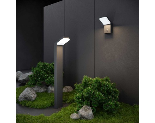Уличный светодиодный светильник Elektrostandard Sensor 1542 Techno Led серый a053949