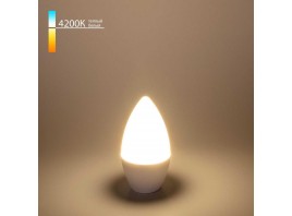 Лампа светодиодная Elektrostandard E14 6W 4200K матовая a049161